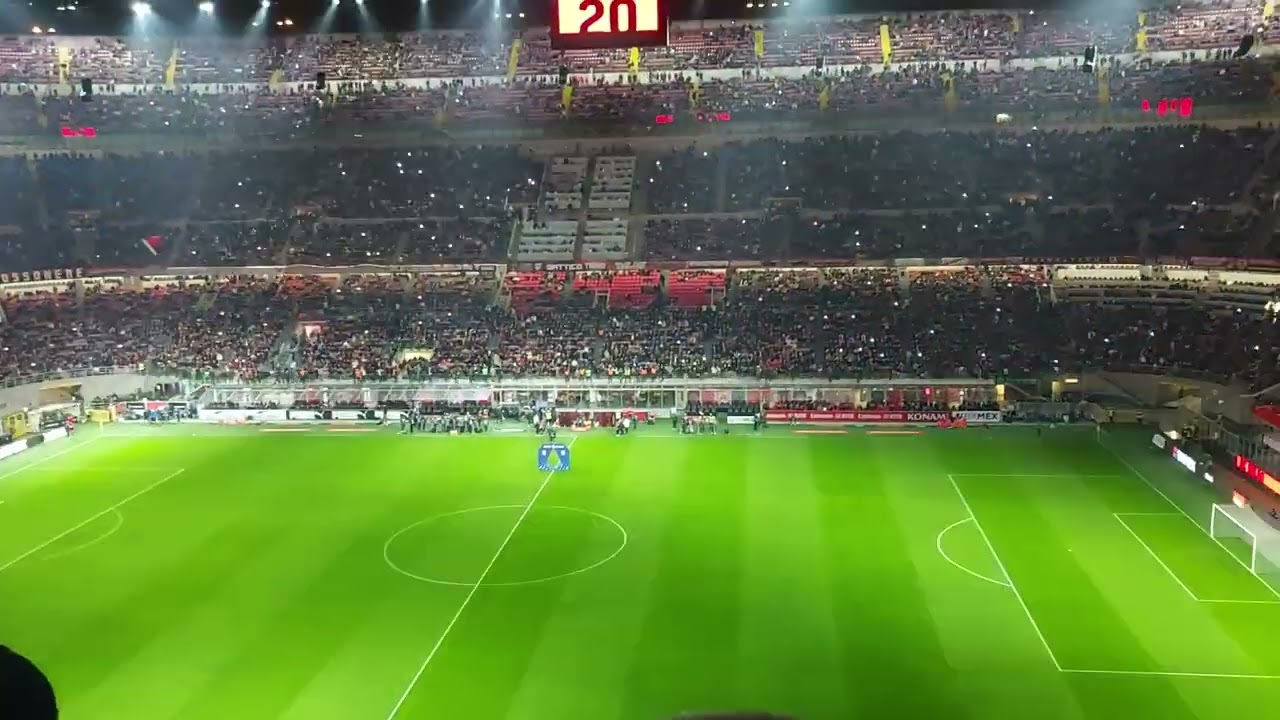 Stadio San Siro _ Milan - Salernitana. Formazione del Milan #sansiro #speakers