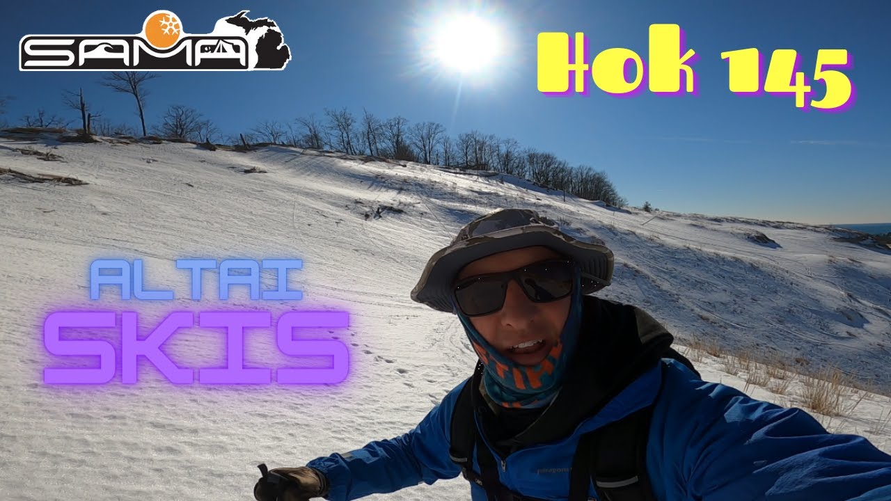 Altai Skis - Hok 145 in the Dunes