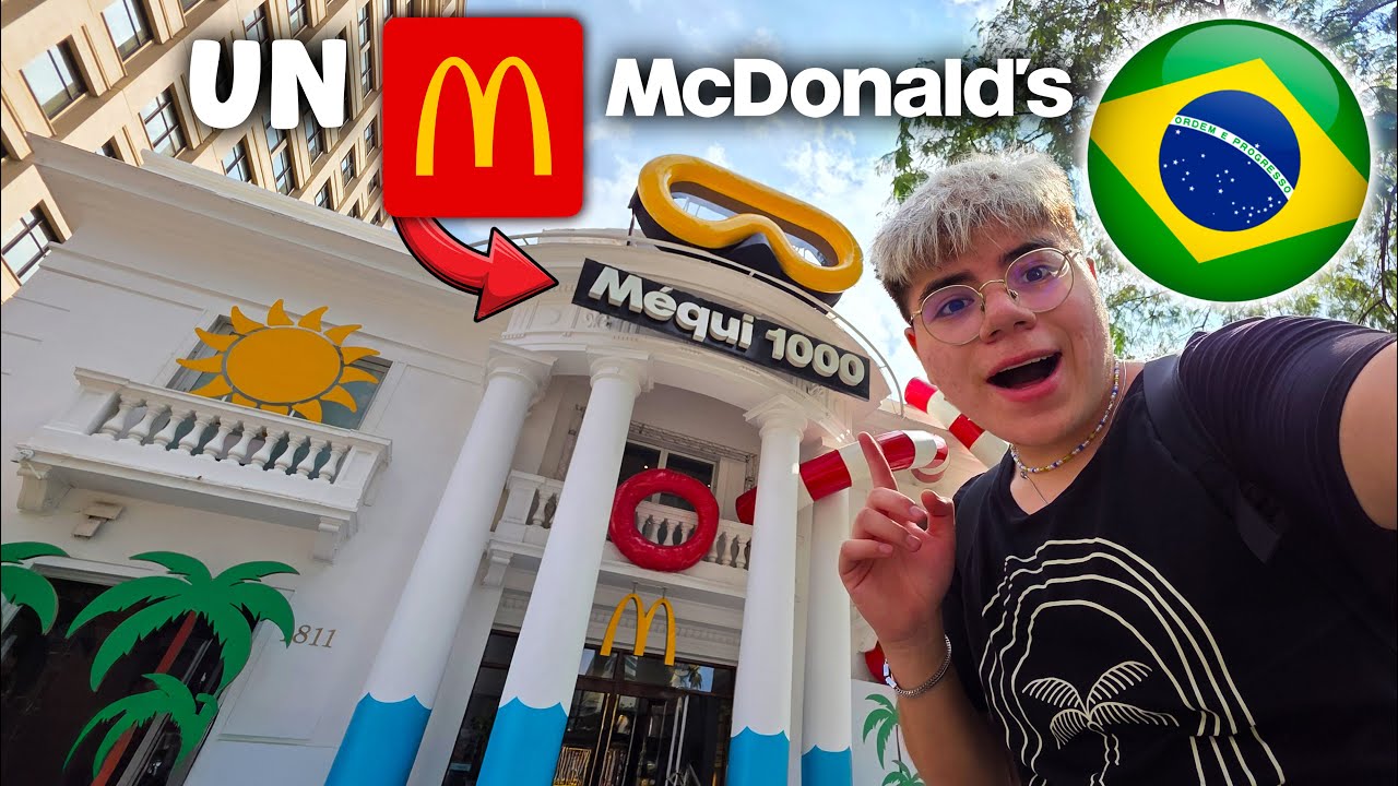 Visitando un Mcdonald's en Brasil!!! 🇧🇷🍔