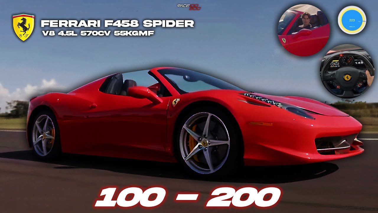 Ferrari 458 Spider - Escape direto!!! Nunca ouvi algo igual.
