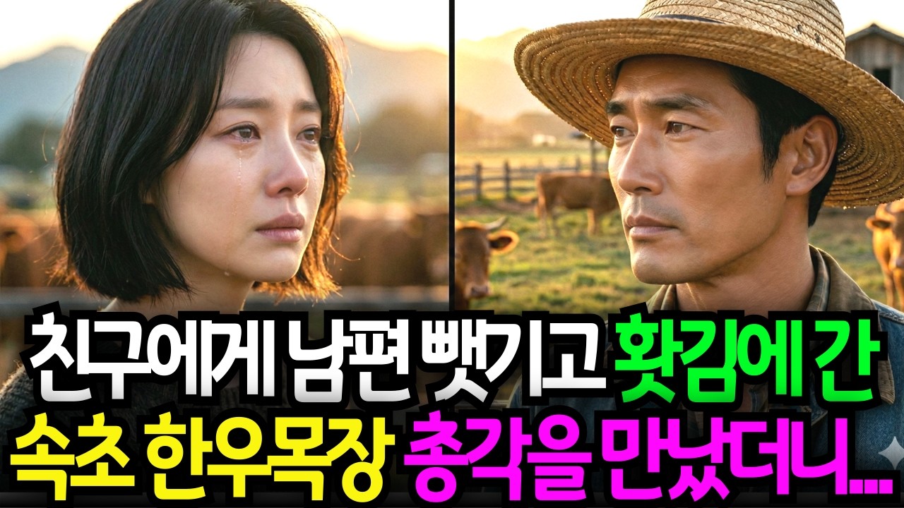 친구에게 남편 뺏기고 홧김에 간 속초 에서 한우 목장 총각을 만나서 복수를 하게 되는데.. ㅣ노후사연ㅣ감동사연ㅣ사연라디오ㅣ오디오북