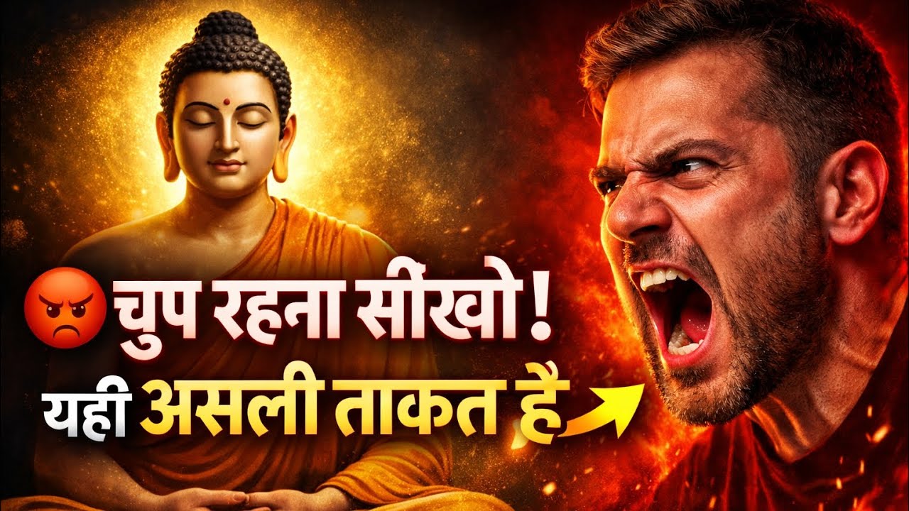 😡चुप रहना सीखो!                                                         यही असली ताकत है..💪