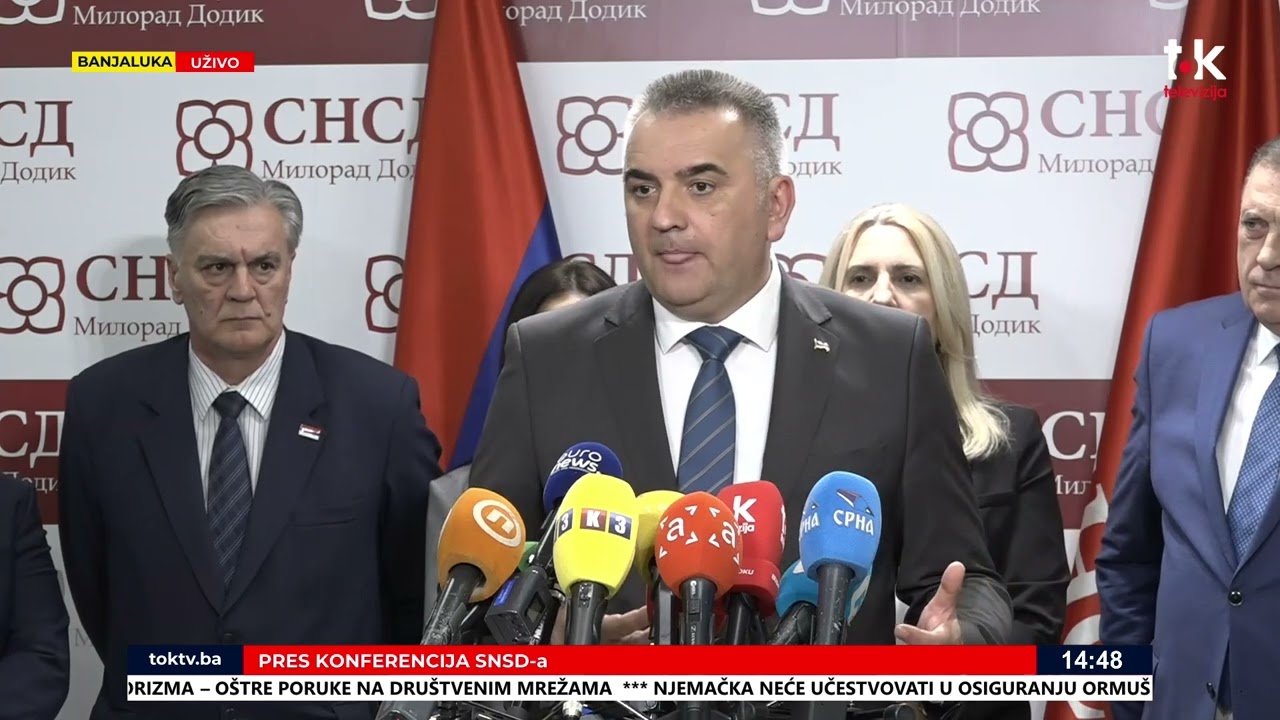 Savo Minić OŠTRO: Institucije Srpske će uraditi SVE da zaštite mir i imovinu! || TOK TV || 2026