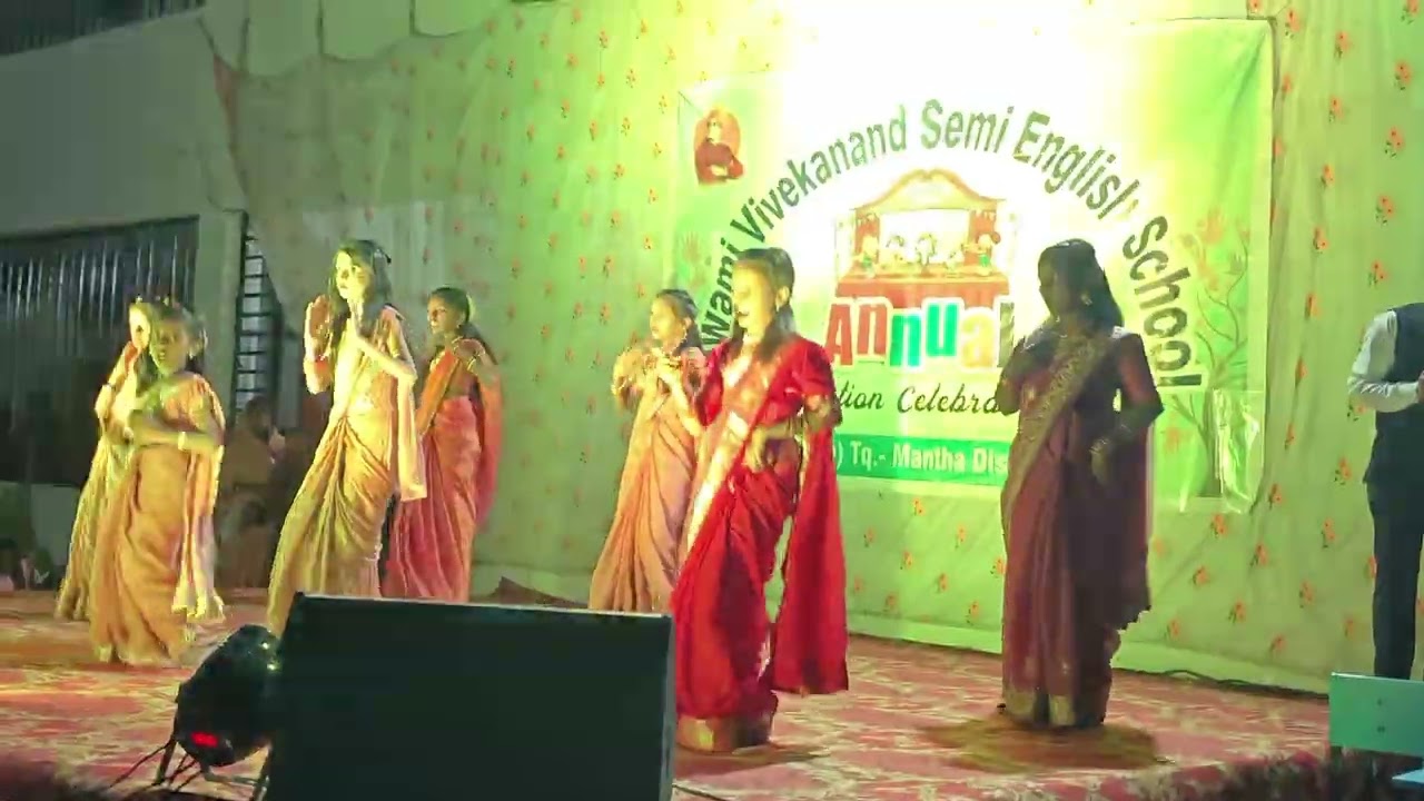 Swami v Semi English School pangri gosavi tq mantha (annual function) dance