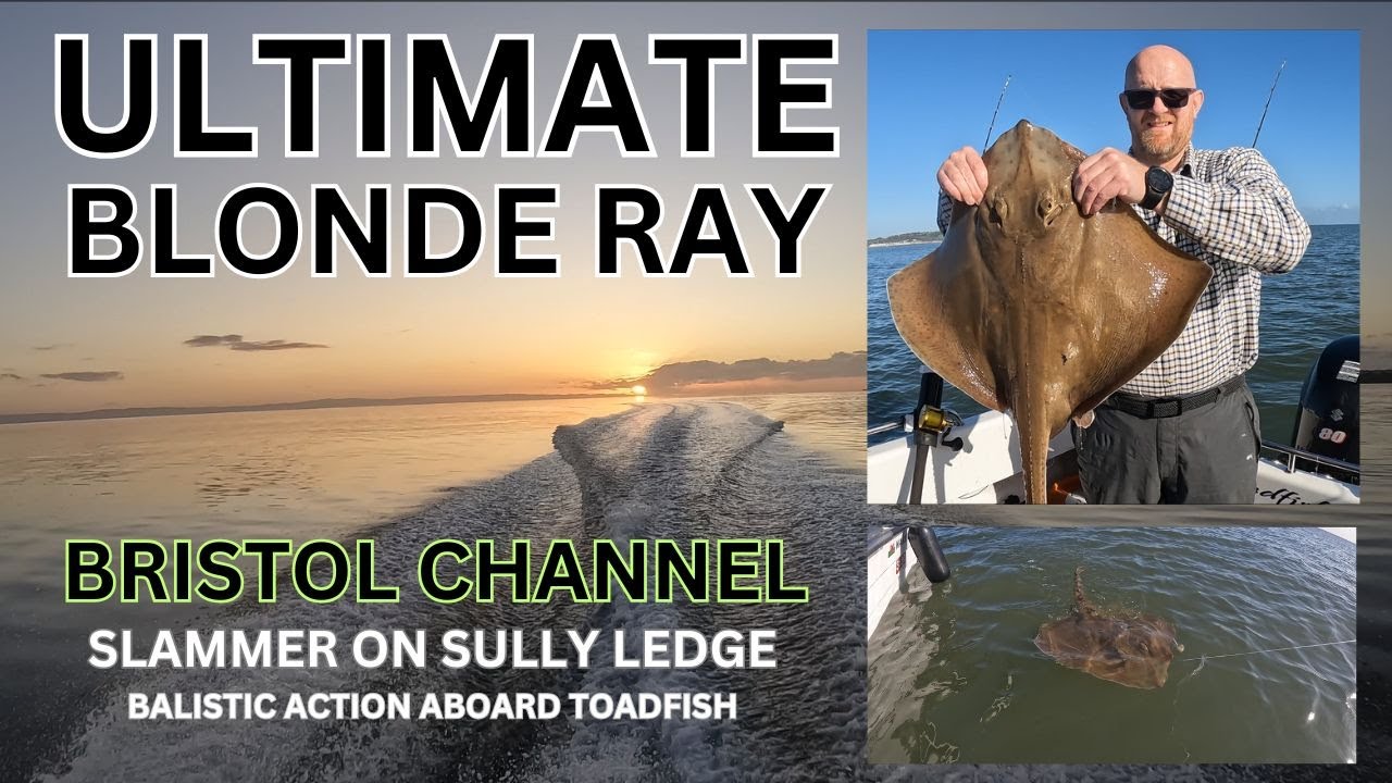 BOATFISHING UK WINTER BOAT FISHING SLAMMER AT SULLY LEDGE BRISTOL CHANNEL BOAT FISHING.