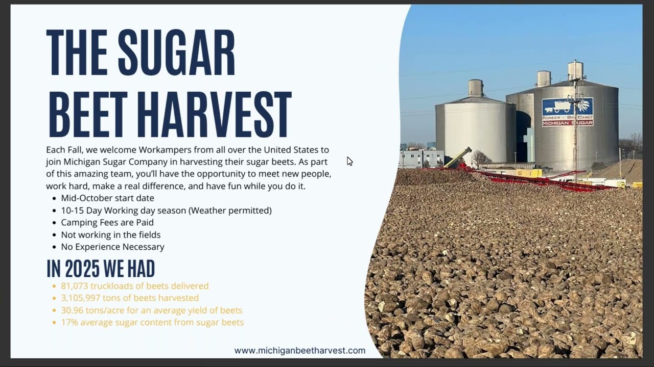 EEP Michigan Sugar Beet Harvest 2026 Jobinar with Workamper News