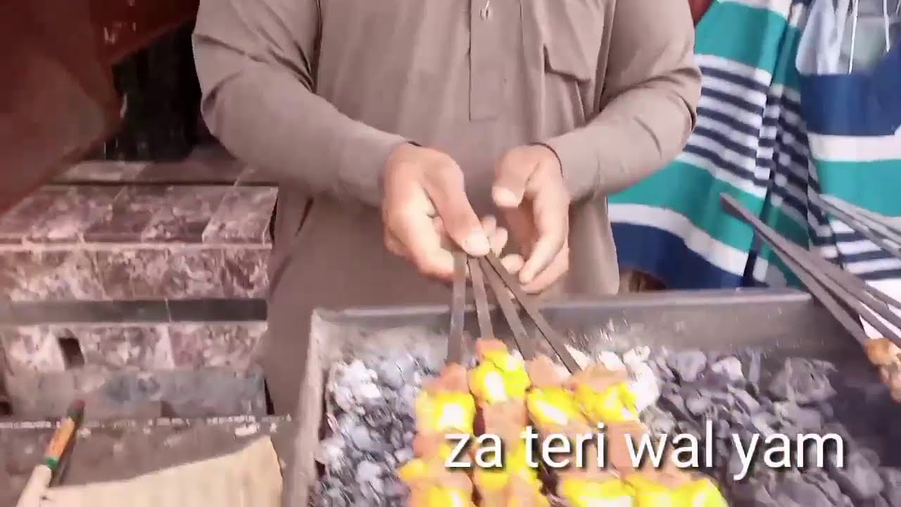 Teri village food street with teri beauty  زمونگ دہ کلی بازار