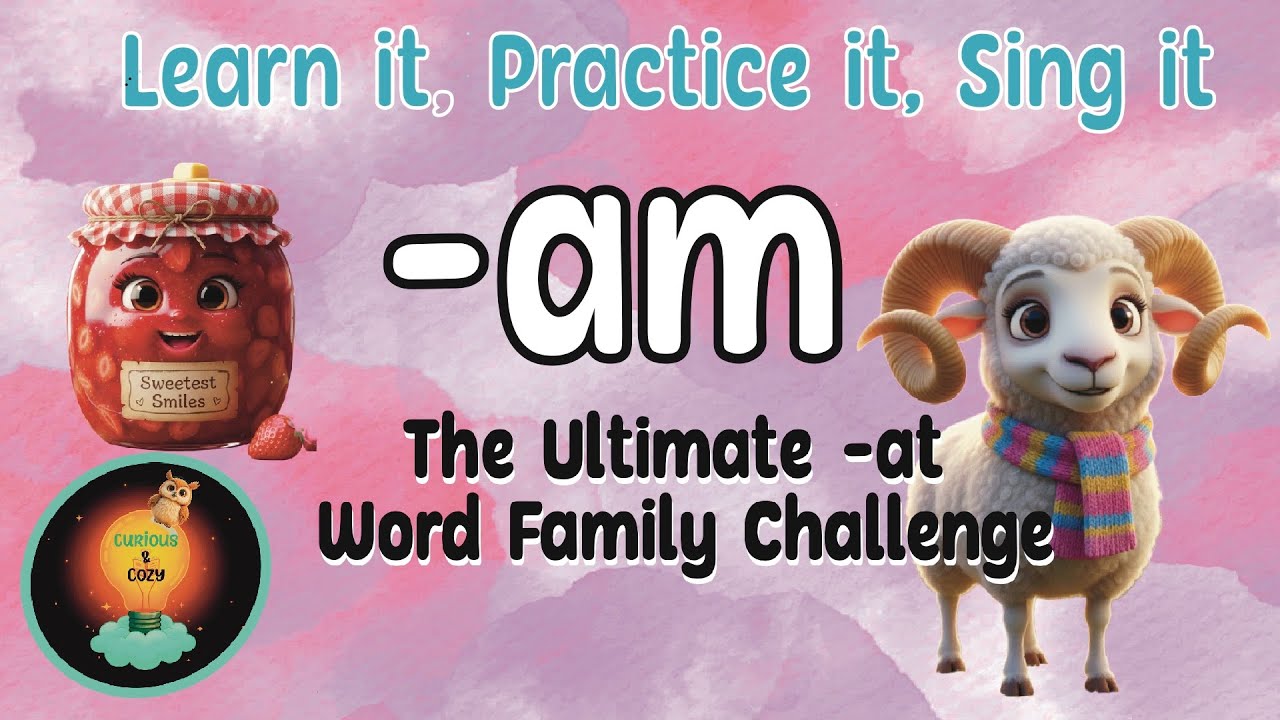 -am Word Family Challenge | CVC Words | Phonics