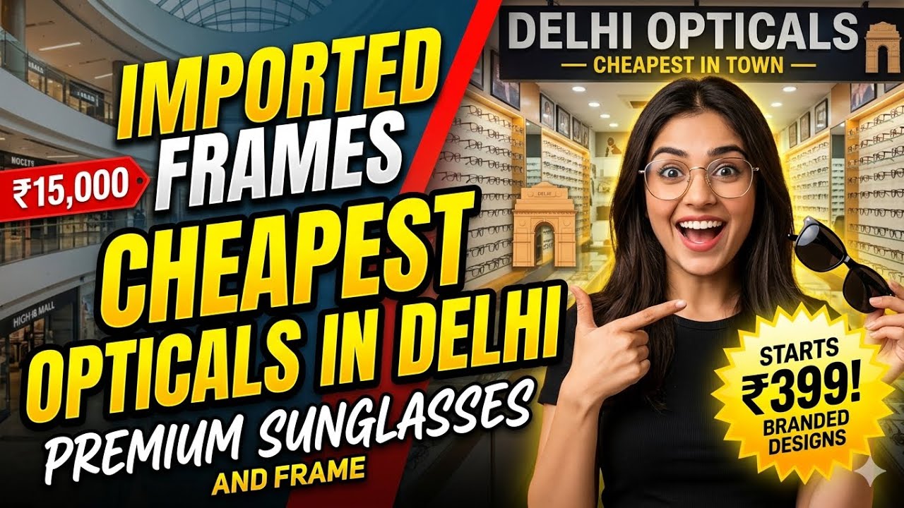 Sunglasses wholesale market in delhi | Cheapest Luxury Imported Sunglasses market in delhi