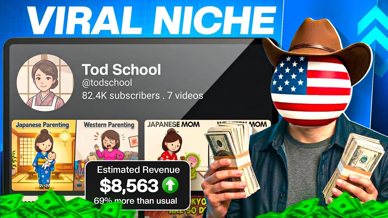 ​I Decoded This Secret Faceless USA Niche 🇺🇸 (Earn Dollars from India) || Full Step-by-Step 🤑