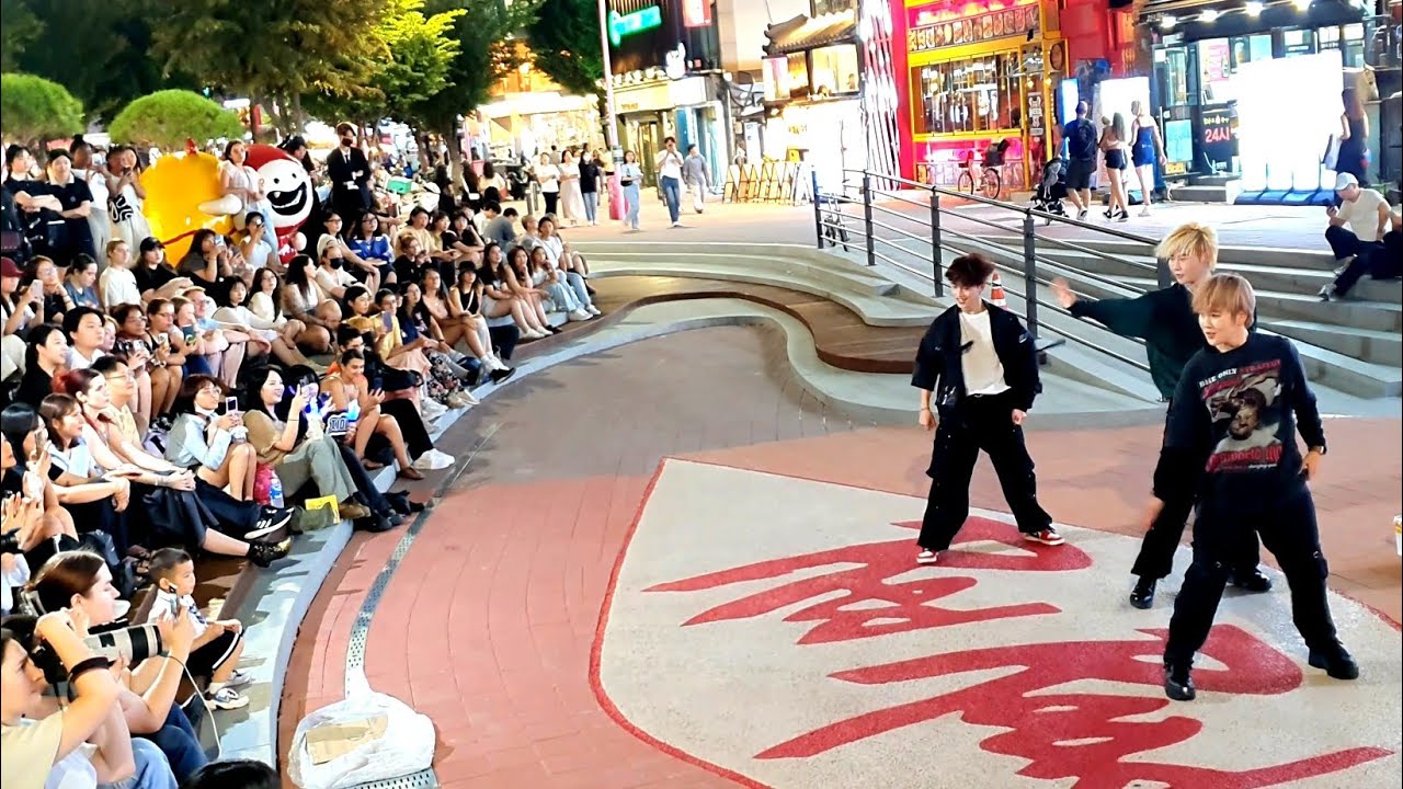 [STREET ARTIST] NEEZ. INTERACTIVE HONGDAE BUSKING. 240829.