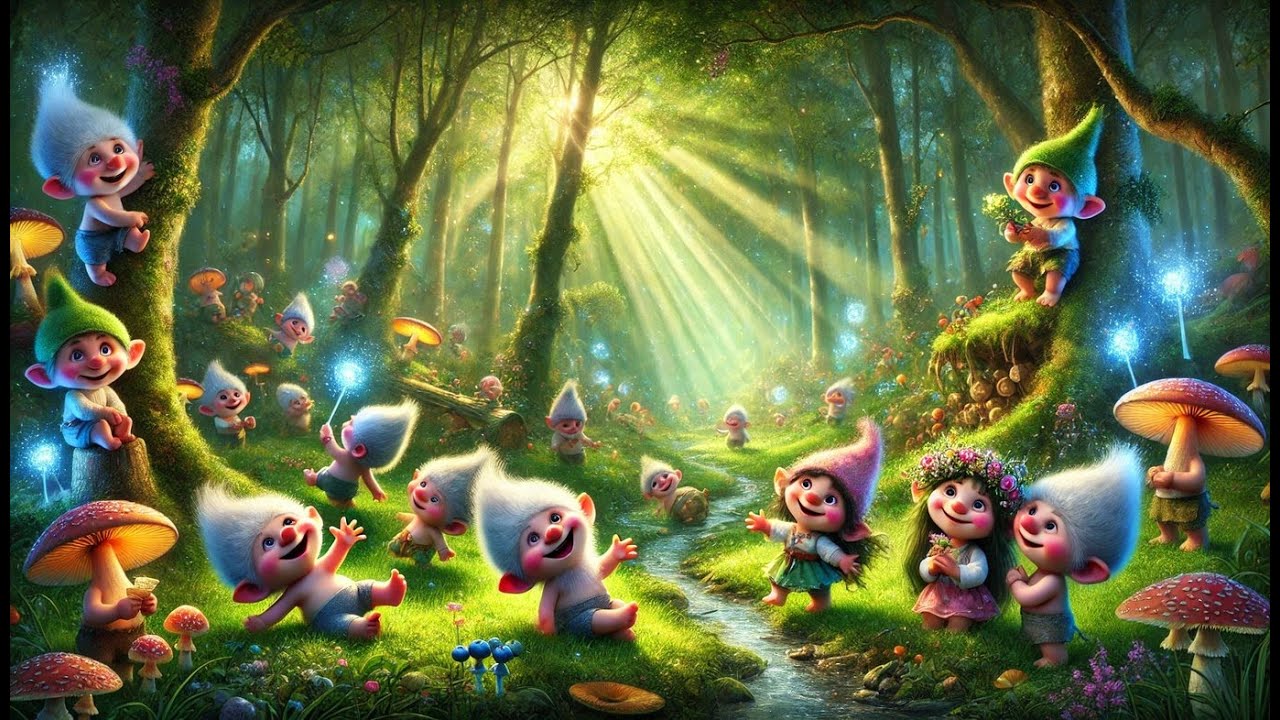 Møt Trollene i Skogen: En Sprudlende Barnesang om Glede og Eventyr