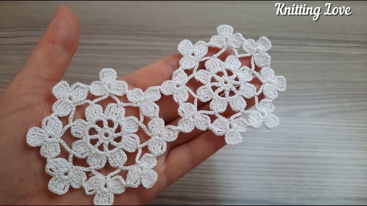 SUPER EASY Beautiful Flower Crochet Pattern 🌸 Easy Granny Square Tutorial for Beginners