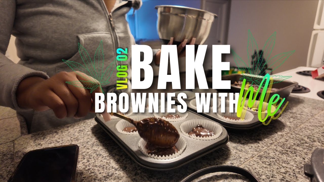 Vlog 02: Bake brownies with me 