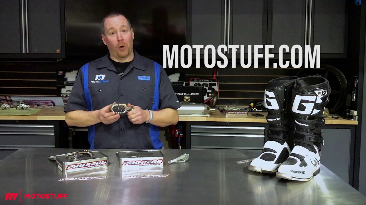 MOTO Talk by Brock! Pro Pegs Titanium Foot Pegs
