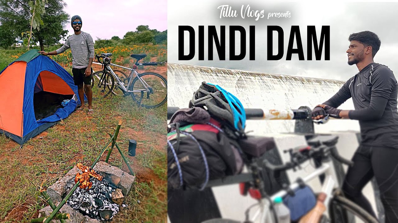 Dindi Dam on cycle || TILLU VLOGS || 120KM CYCLE RIDE | HYD CYCLING|| TELUGU Vlog.