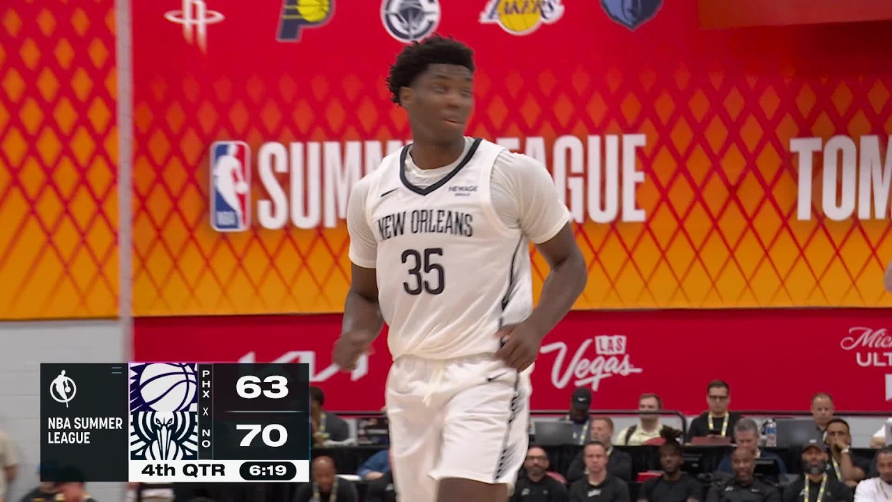 Malik Dia Highlights vs. Phoenix Suns | 2026 Pelicans Summer League 7/12/26