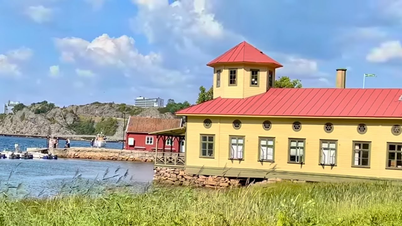 Sweden Walks: Gustafsberg, Uddevalla. Beautiful spa resort with history. 