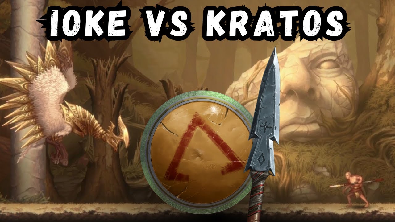 God of War Sons of Sparta IOKE Boss Fight Gameplay (PS5 4K 60FPS | No Commentary