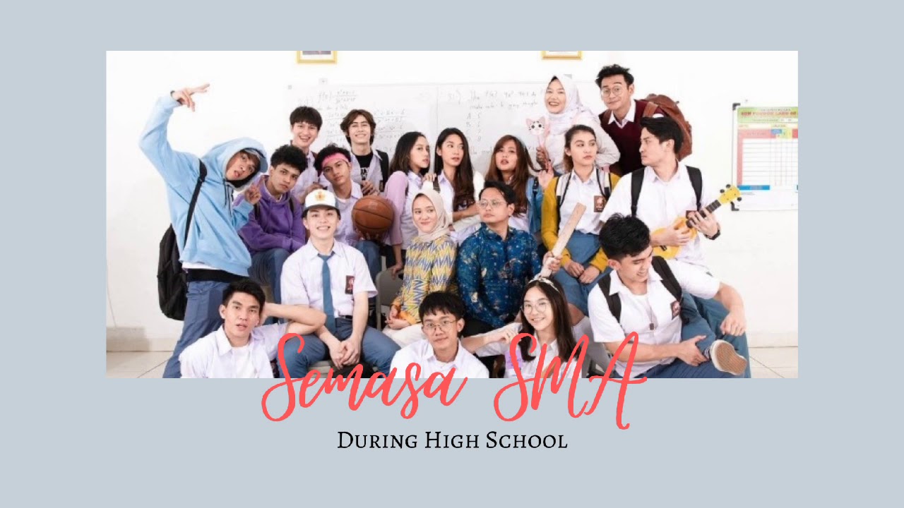 [Color Coded Lyrics] Semasa SMA (During High School) - Cerita Pulang Sekolah