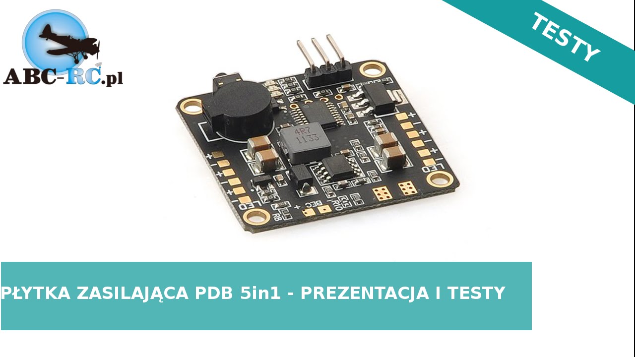 Płytka zasilająca PDB 5in1 Matek - ABC-RC.PL