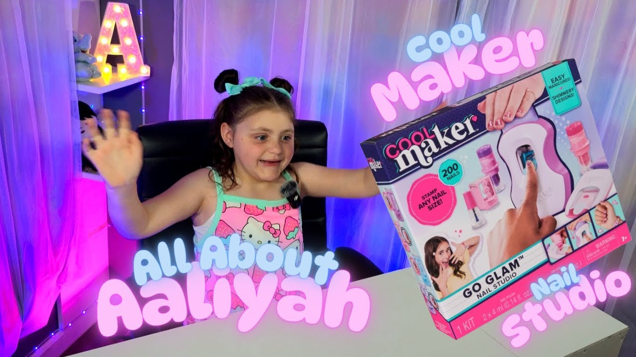Unboxing And Trying (Cool Maker Go Glam Nail Studio) FAIL!!