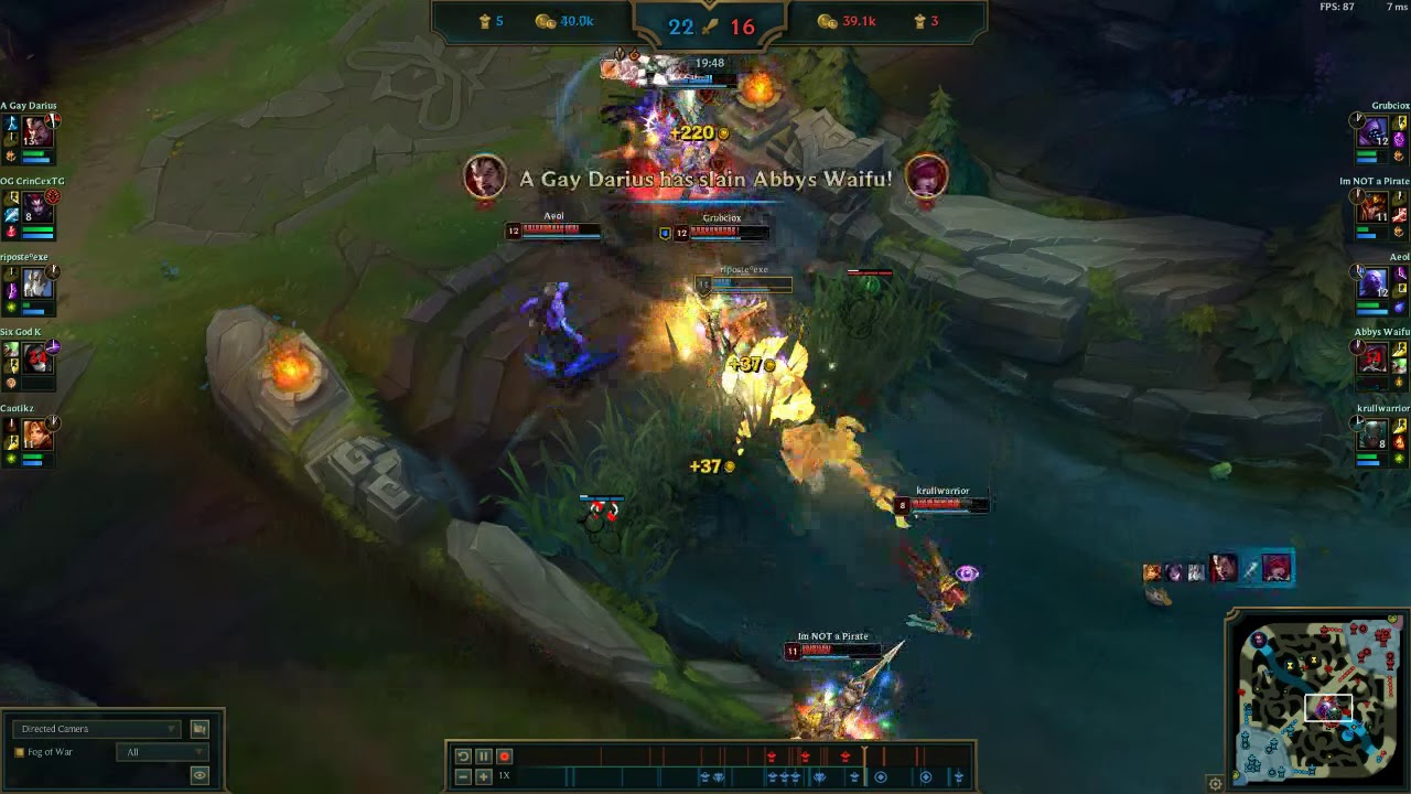 Darius Last S9 Penta Kill