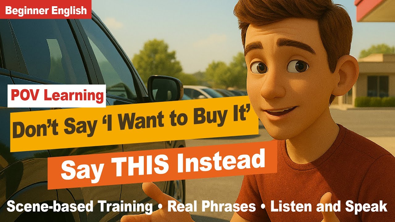 POV: How to Buy a Used Car in English | Speak Naturally Like a Native