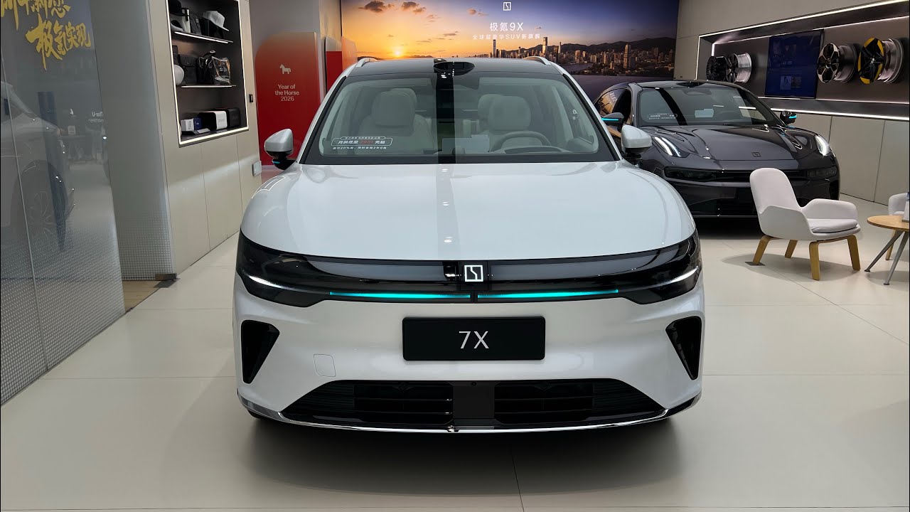 2026 NEW ZEEKR 7X EV 802km range starting price $32,400 walk-around | Geely | China 🇨🇳 🚗  