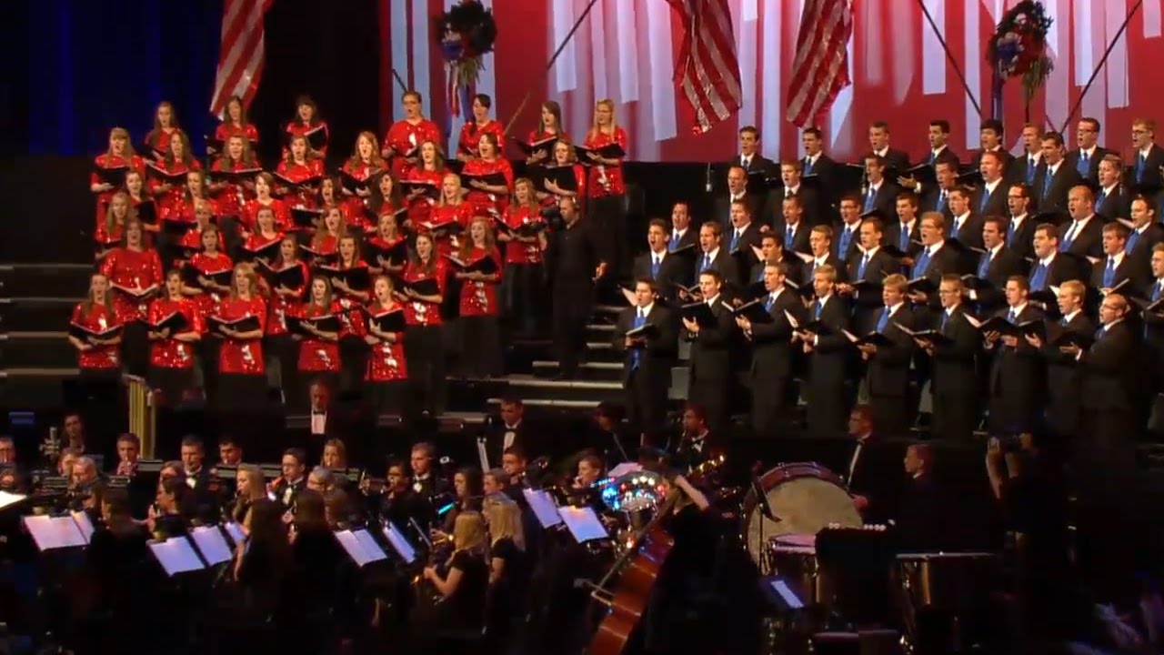 Gettysburg Address tribute (BYU-Idaho band and choirs)