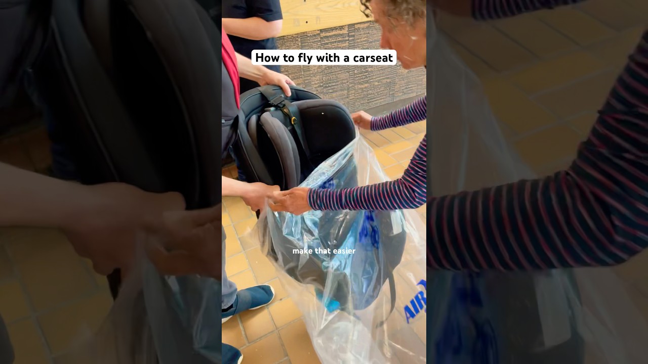 How to fly with a carseat (it&rsquo;s FREE) #flyingwithkids #travelwithkids #familytravel #familyvacation