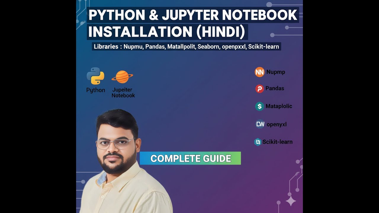 Python + Jupyter Notebook कैसे Install करें? | Full Data Science Setup in Hindi