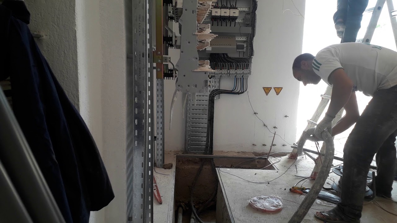 #fes #المغرب #electrتتمة الأشغال في poste de transformateur type préfabriqué RADEEF