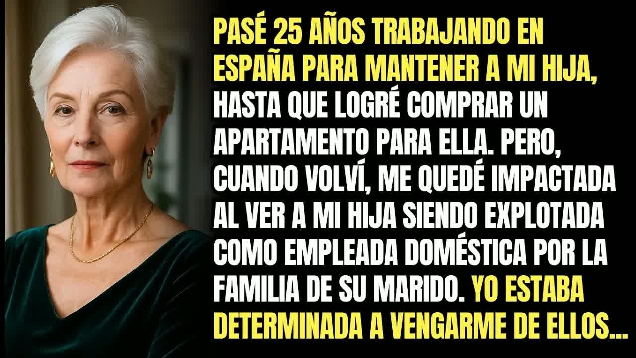Años Trabajando Fuera - Cuando Volví, Encontré A Mi Hija Siendo Usada Como Empleada Doméstica...