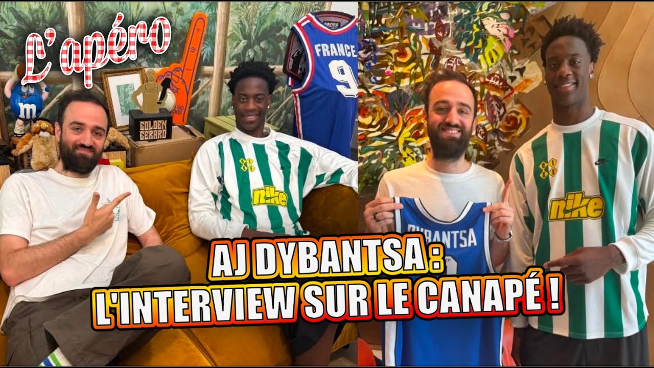 AJ DYBANTSA - L'INTERVIEW : le futur num&eacute;ro 1 de la NBA Draft 2026 ?!