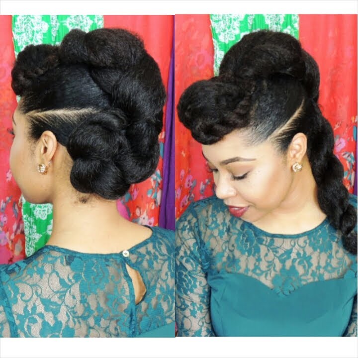 Natural Hair Protective Hairstyle 