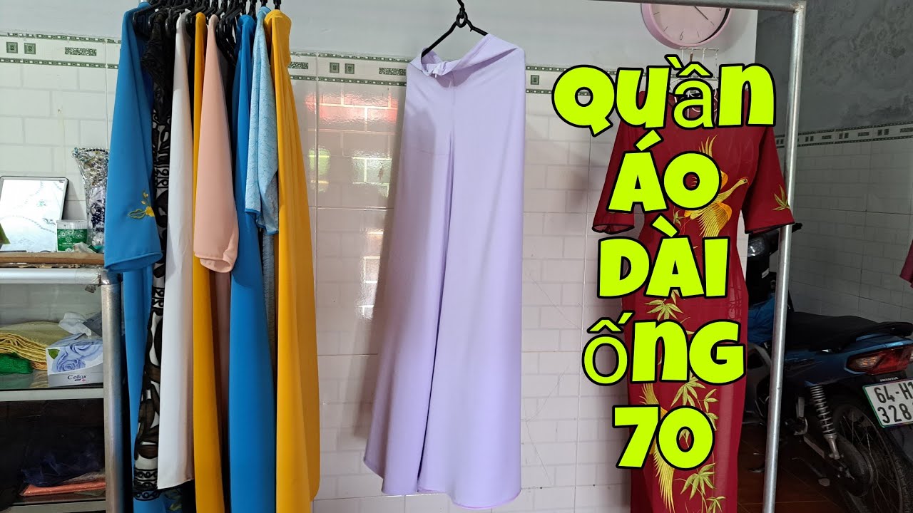 #258 /Cách cắt quần áo dài ống 70@chiaodaitv1203