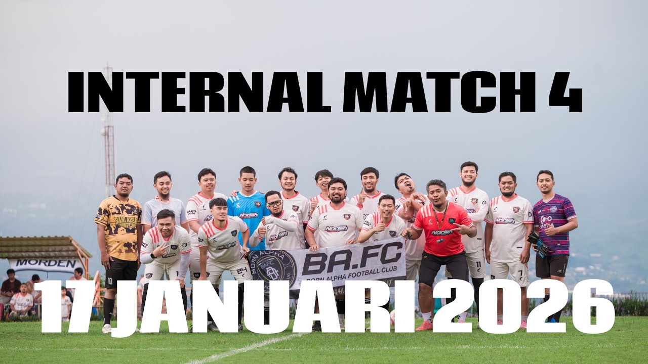 MATCH 4 | Sabtu, 17 JANUARI 2026 | BORN ALPHA FC | INTERNAL MATCH | Derby Minisoccer