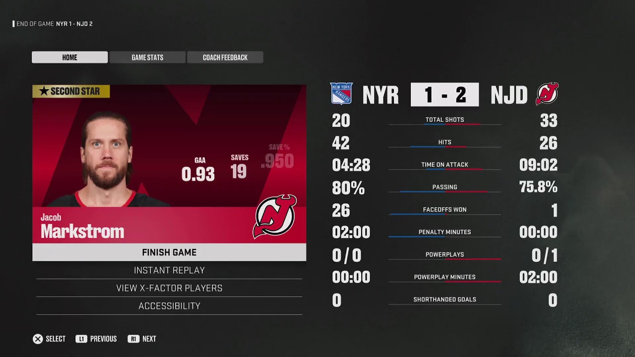 NHL 26: New York Rangers vs. New Jersey Devils- Full Gameplay