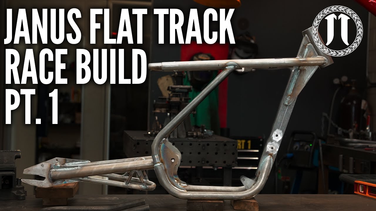 Building a Janus flat track race bike with Jordan Lake & Blake Wharton
