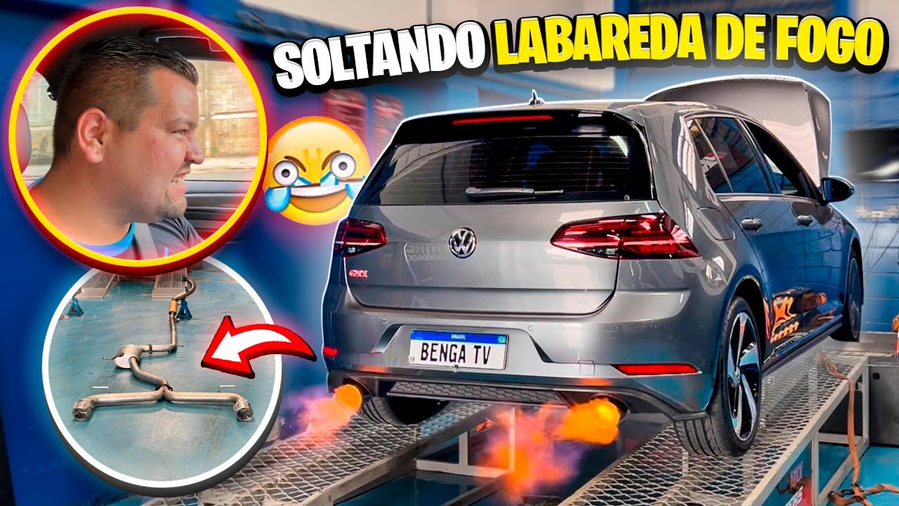 O GOLF GTI MK7.5 PASSOU DE 300 CAVALOS NO STG 2 BENGA TV
