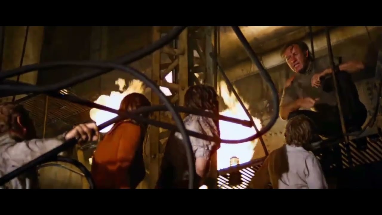The Poseidon Adventure (1972) - Climbing Cross Catwalks