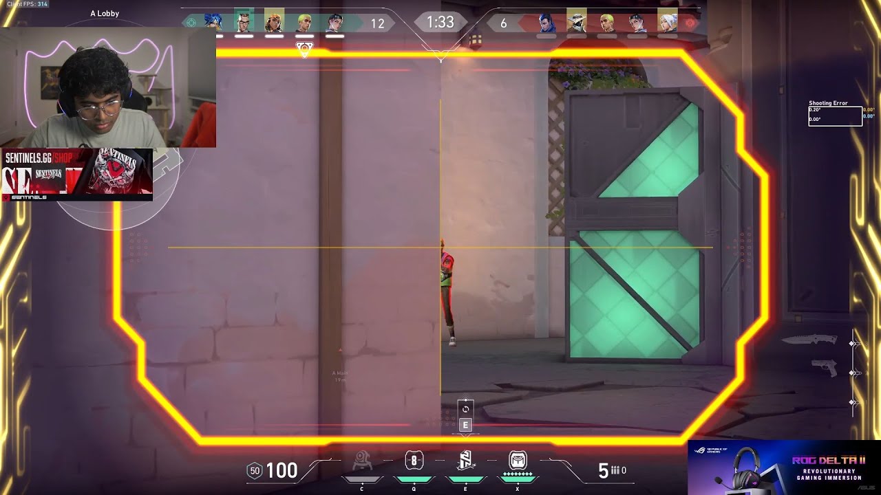 CHAMBER BUFF! SUNSET! SEN CURRY CHAMBER VALORANT RANKED GAMEPLAY [Full Match VOD]