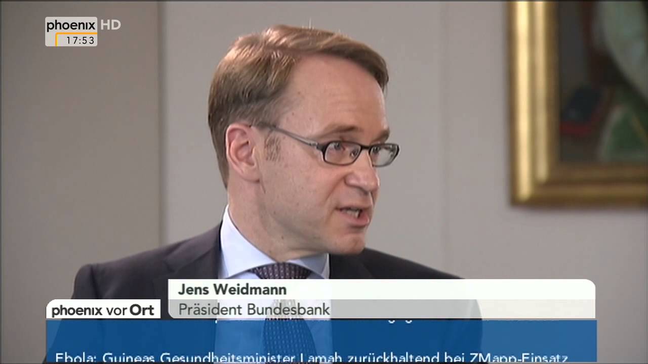 Interview mit Jens Weidmann zur Finanzkrise am 12.08.2014