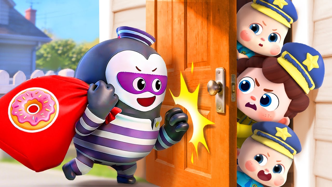 🔴LIVE | Knock Knock, Who's There?👮‍♂️| Kids Learn Safety Rules | Nursery Rhyme & Kids Song | BabyBus