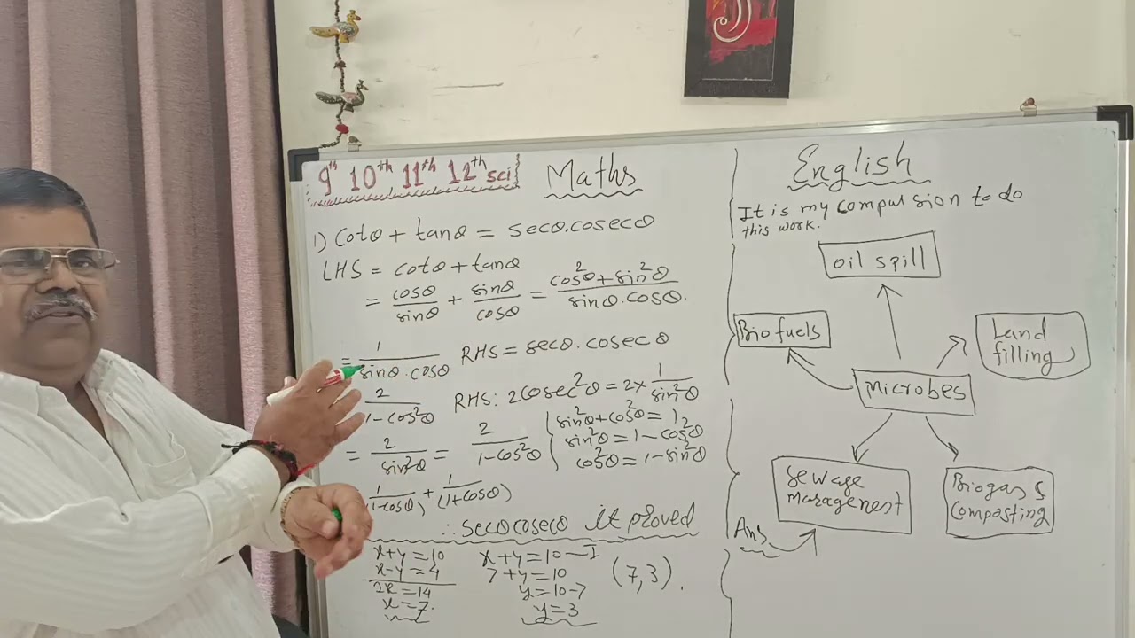 Question paper SOLUTION Maths Trigonometric functions.