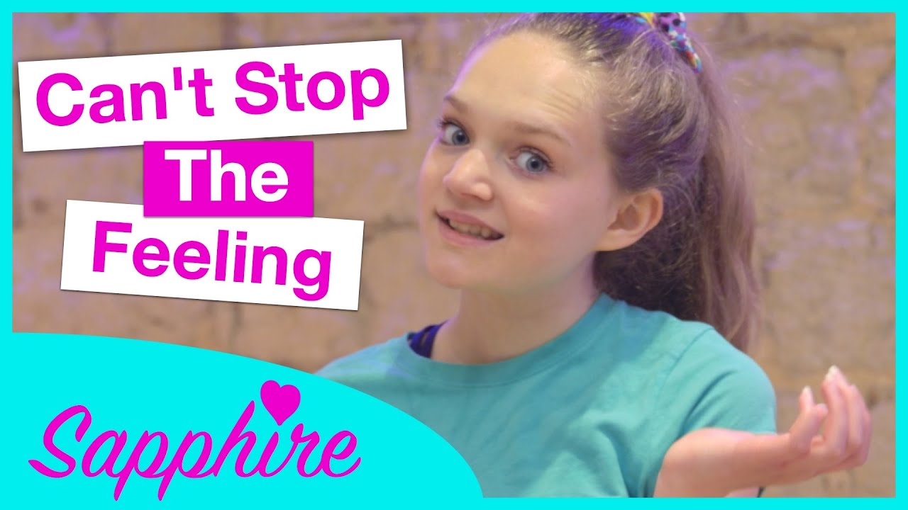 CAN'T STOP THE FEELING! - Justin Timberlake | Cover by 13 year old Sapphire | Trolls Movie