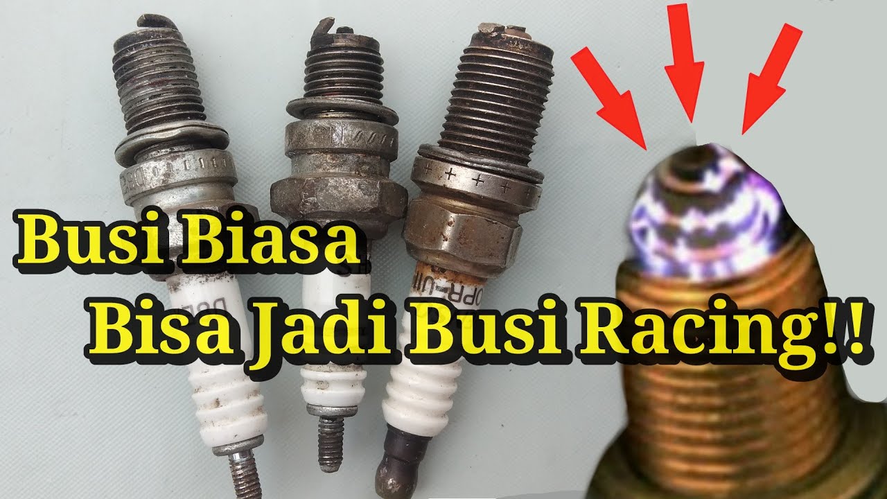 Busi jadi lebih enteng untuk mesin motor