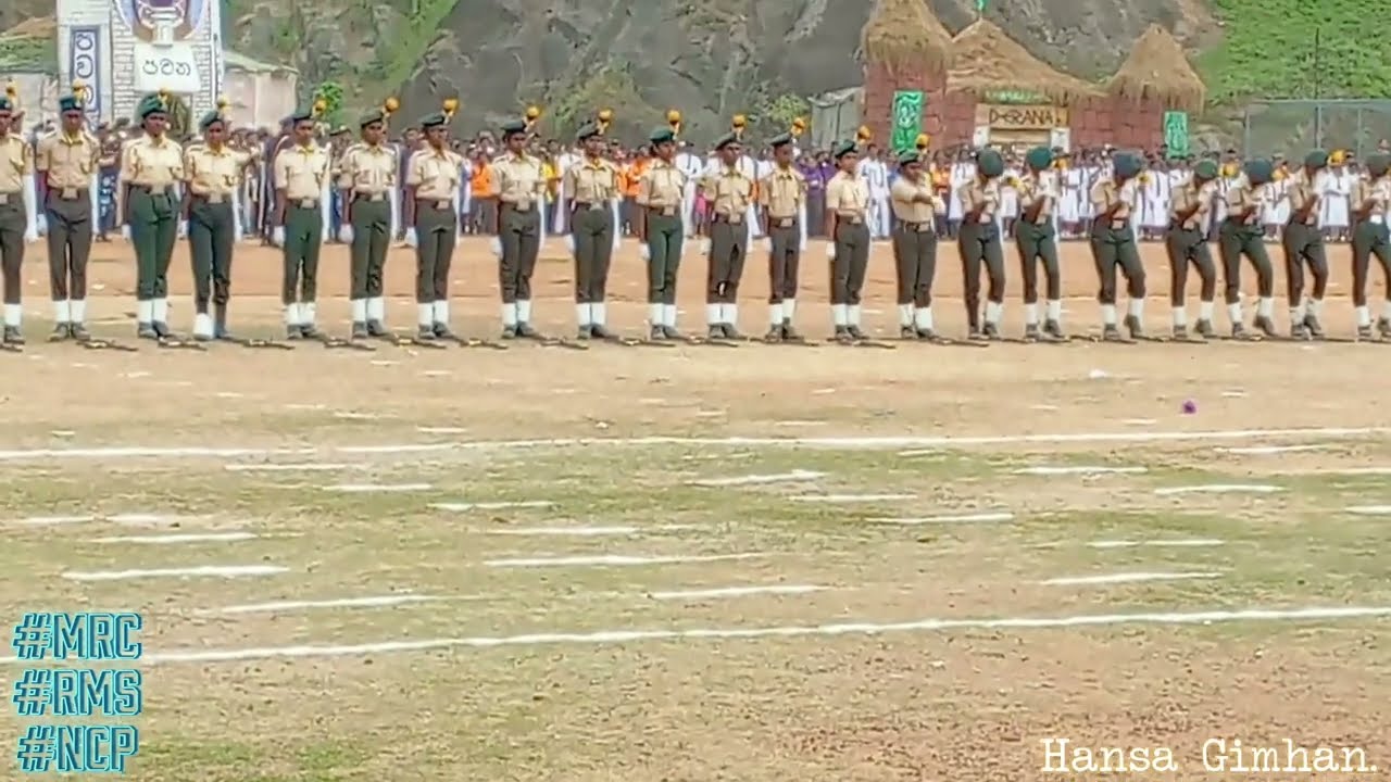 Cadet Platoon🖤 RISE OF MAROON STARS 2k25✨❤️.Mahinda Rajapaksha College Homagama💛❤️.