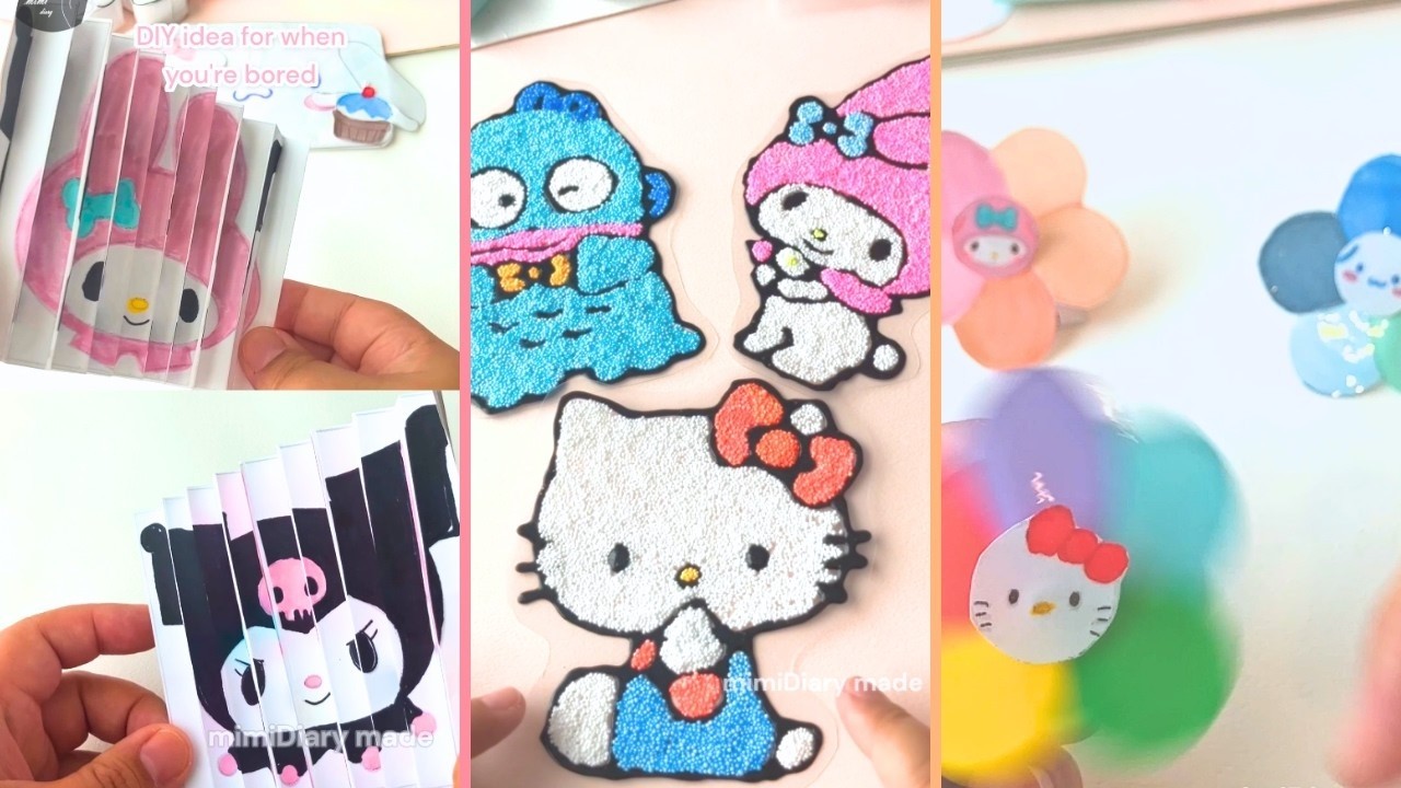 10 Easy craft ideas / miniature craft / how to make toys / DIY school project / mimi craft